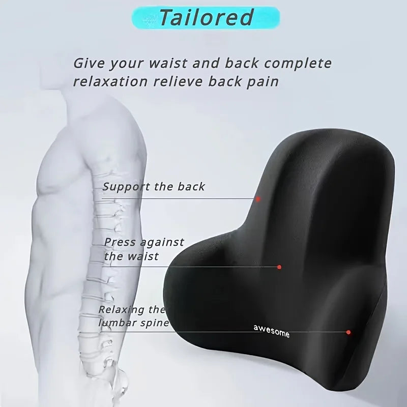LumbarLift™ — 2-in-1 Ergonomic Support System